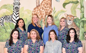 Smiling team members at Purdy Pediatric Dentistry